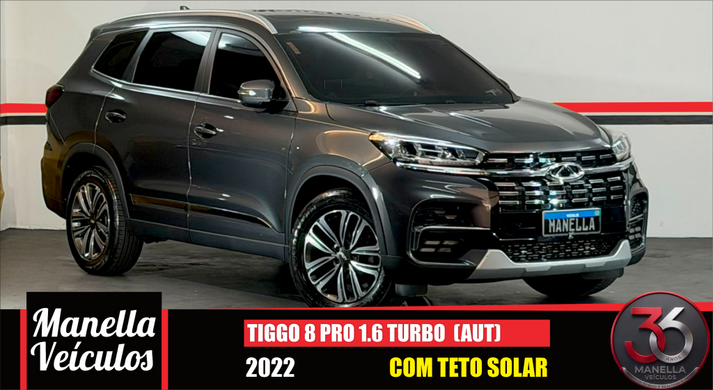 TIGGO 8 PRO TXS 1.6 TURBO (AUT)