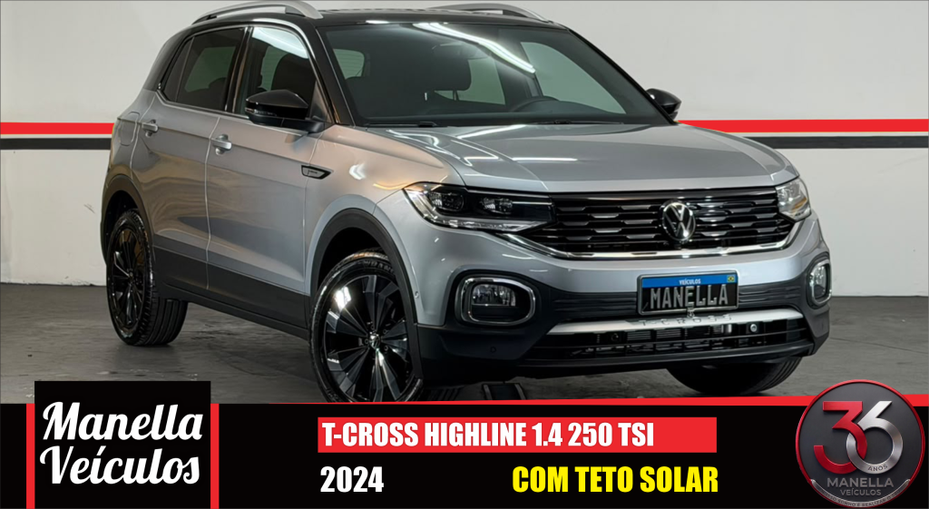 T-CROSS HIGHLINE 250TSI 1.4 (AUT)